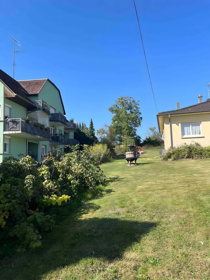 Gîte pour 4 personnes, avec jardin à Didenheim