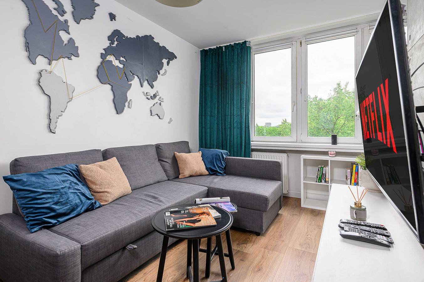 Ganze Wohnung, Lumina bright apartments in Warsaw in Żoliborz, Warschau