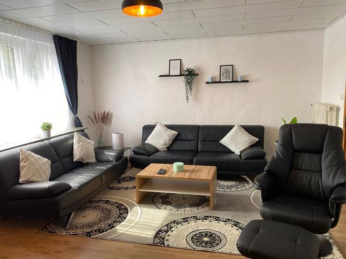 Ferienhaus für 8 Personen, mit Terrasse und Garten sowie Ausblick