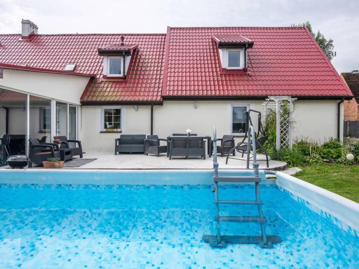 Ferienhaus für 10 Personen, mit Terrasse und Pool sowie Sauna in Polen - 4