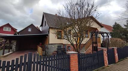 Ferienhaus für 9 Personen, mit Ausblick und Garten, mit Haustier in Allrode