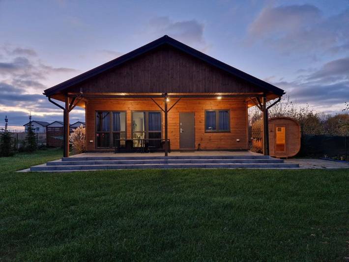 Ferienhaus für 10 Personen, mit Sauna und Garten sowie Ausblick, mit Haustier - 1