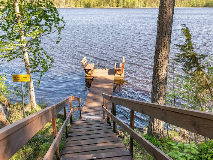 Lehtimaja in Parikkala, Südkarelien