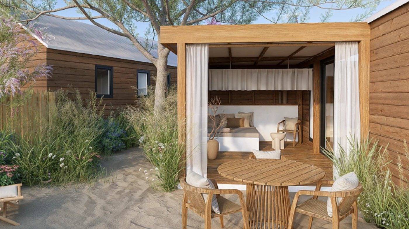 Zecamping 4* 500m plage piscine chiens acceptés mobil-home Tv Lv 33m2 in Saint-Jean-de-Monts, Vendée
