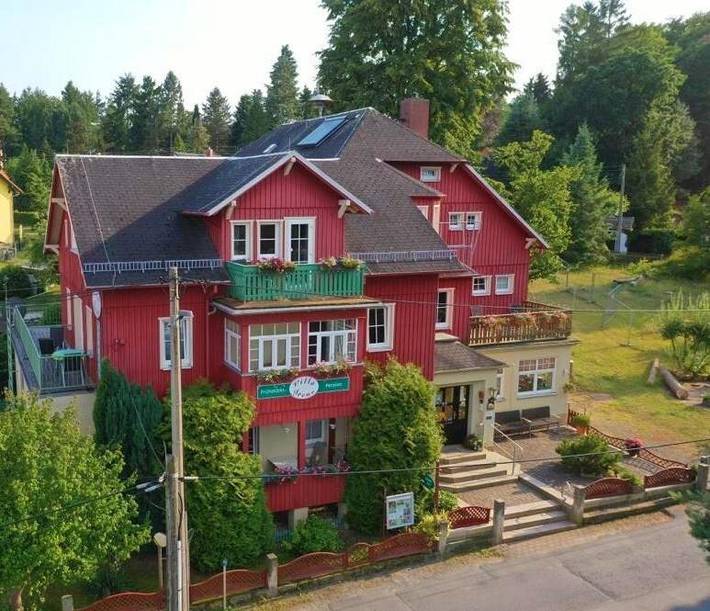 BnB für 2 Personen, mit Ausblick und Garten sowie Terrasse und Sauna in Sächsische Schweiz