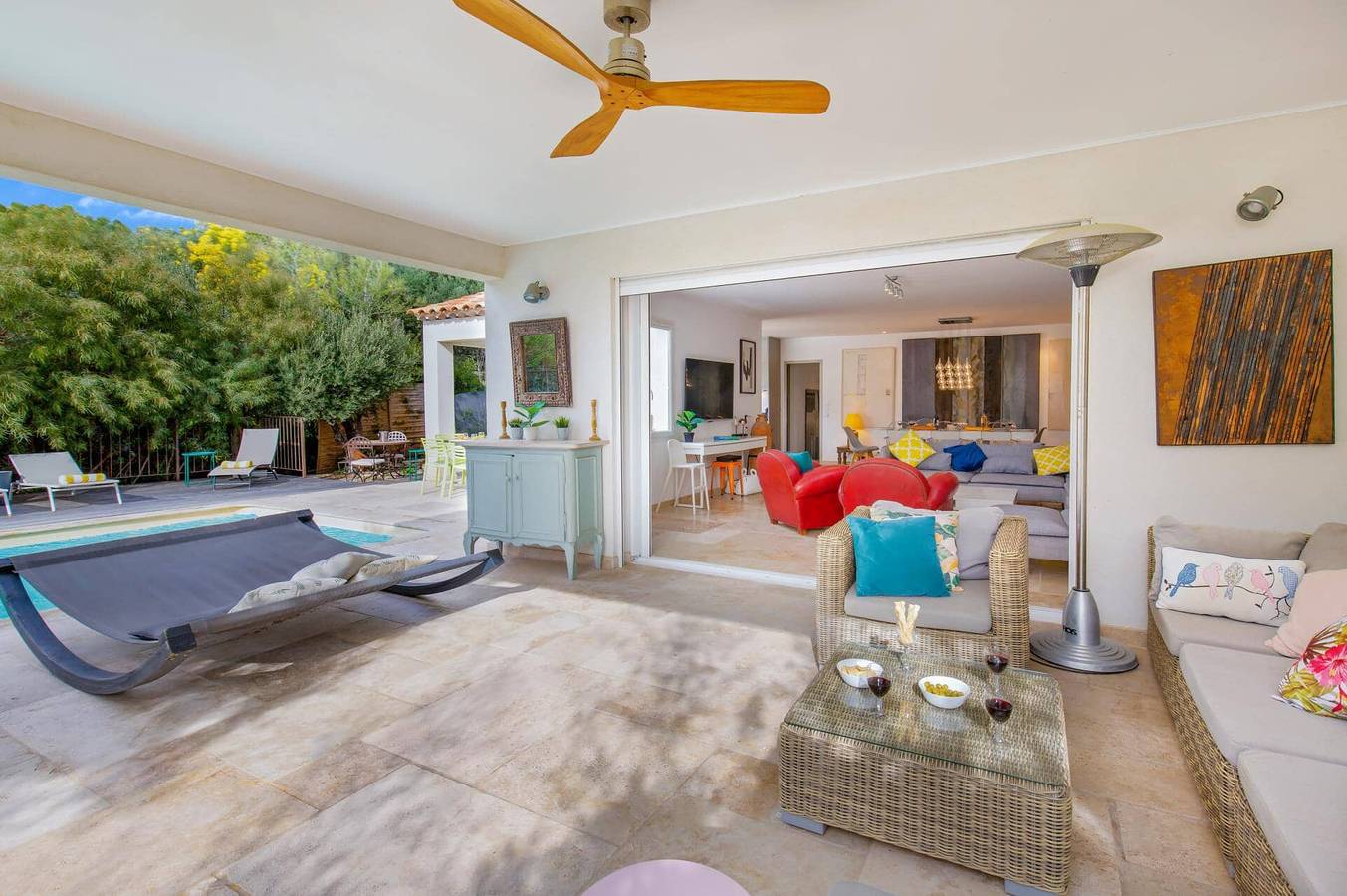 Villa für 10 Personen mit Garten in Bormes-les-Mimosas, Toulon Region