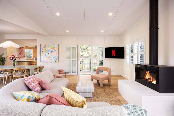 Holiday home for 6 people, with terrace and garden in Melbourne
