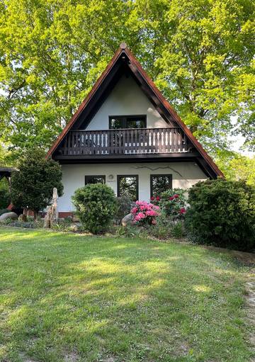 Ferienhaus für 4 Personen, mit Balkon und Garten, kinderfreundlich in Marlow