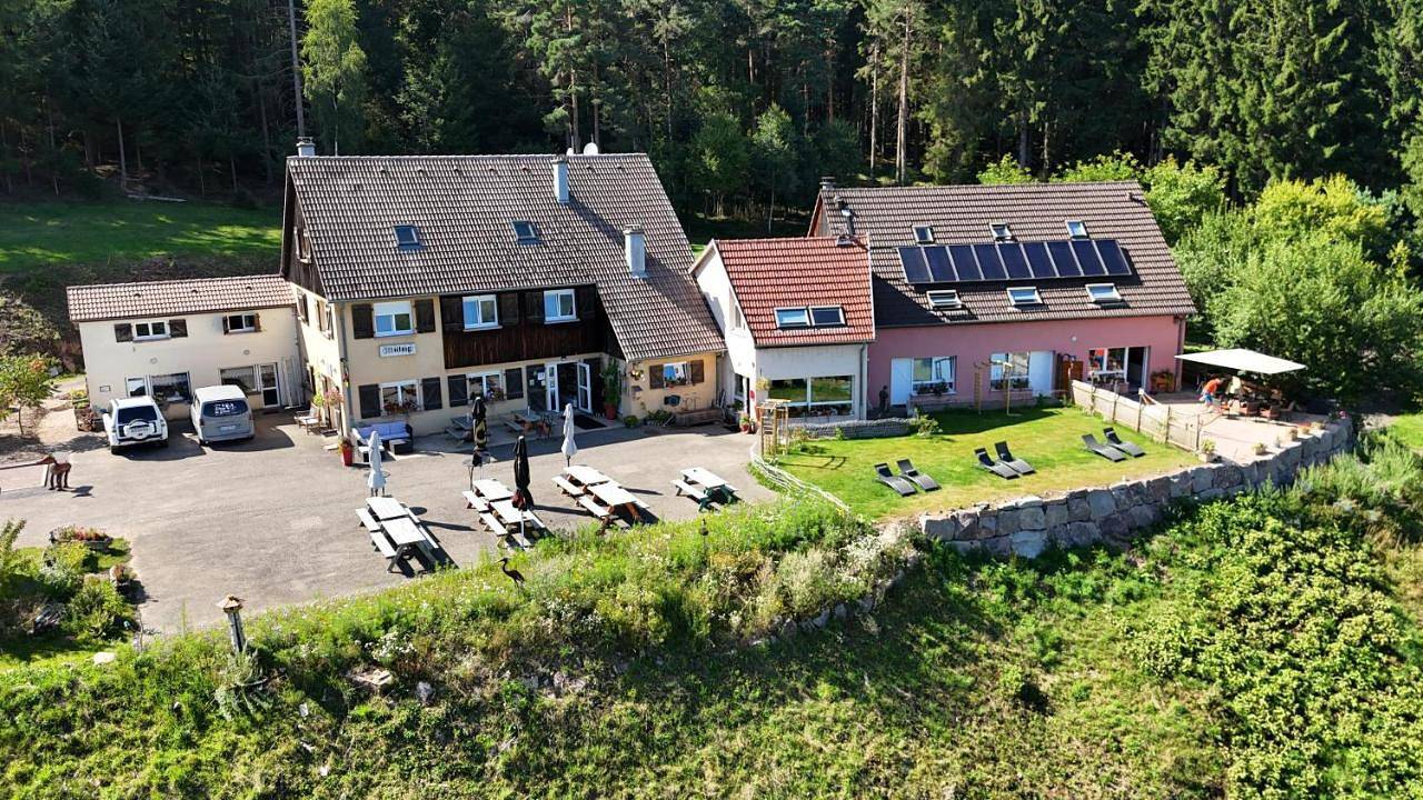 Auberge de l'étang du devin in Lapoutroie, Parc naturel régional des Ballons des Vosges