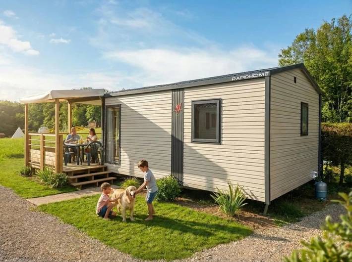 Camping pour 4 personnes dans le Cantal - 3