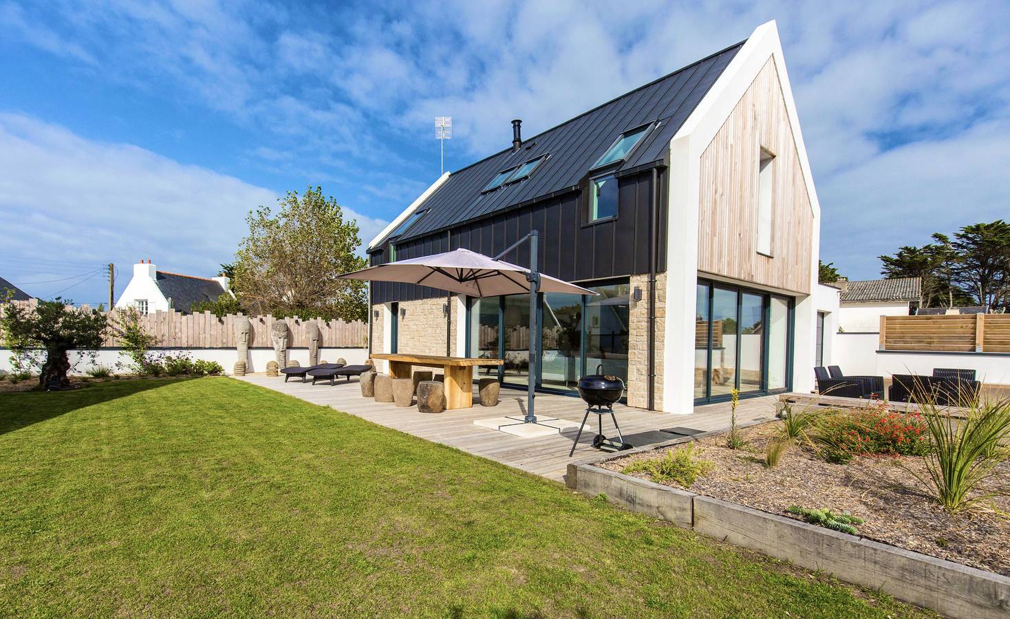 Villa Moaï luxe et dépaysement à 200 m de la plage in Quiberon, Côte des Mégalithes