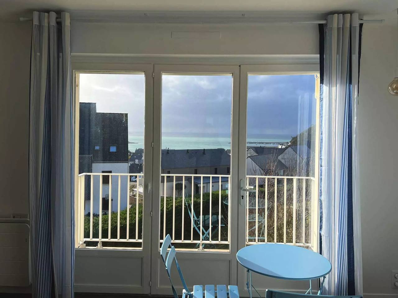 Appartement entier, Appartement duplex sur les hauteurs d'Erquy avec superbe vue mer in Erquy, Côte d’Émeraude