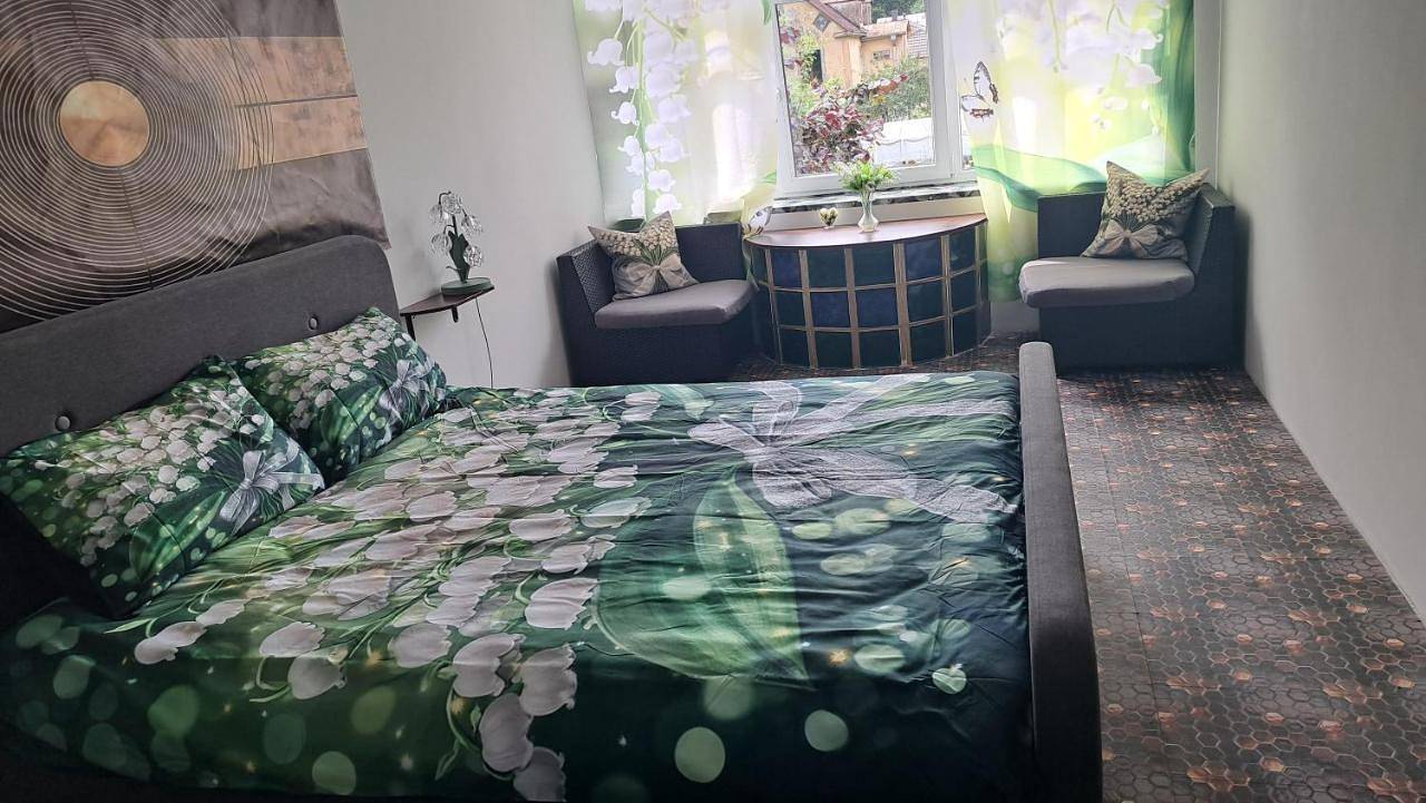 Apple Paradise, House of mirrors, self check-in, Free Parking in Riga, Livland