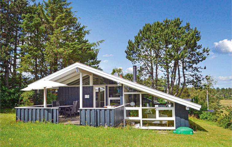 Ferienhaus für 6 Personen, mit Terrasse in Egsmark Strand