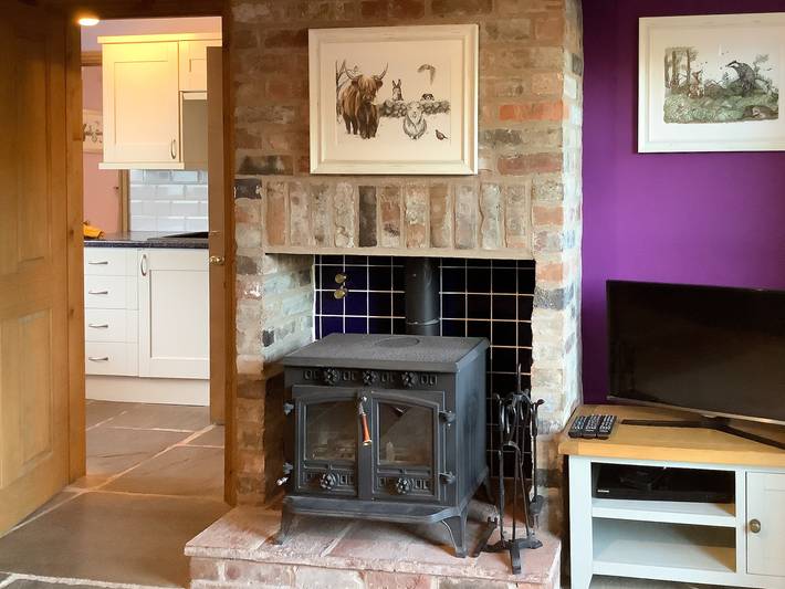 Casa rural para 4 personas con jardín in Colinas de Shropshire
