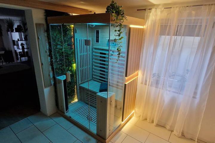 Ganze Wohnung, Appartement mit eigener Sauna, Smart-Tv, Wlan, 1 Deluxe Doppelbett in Roding, Ostbayern