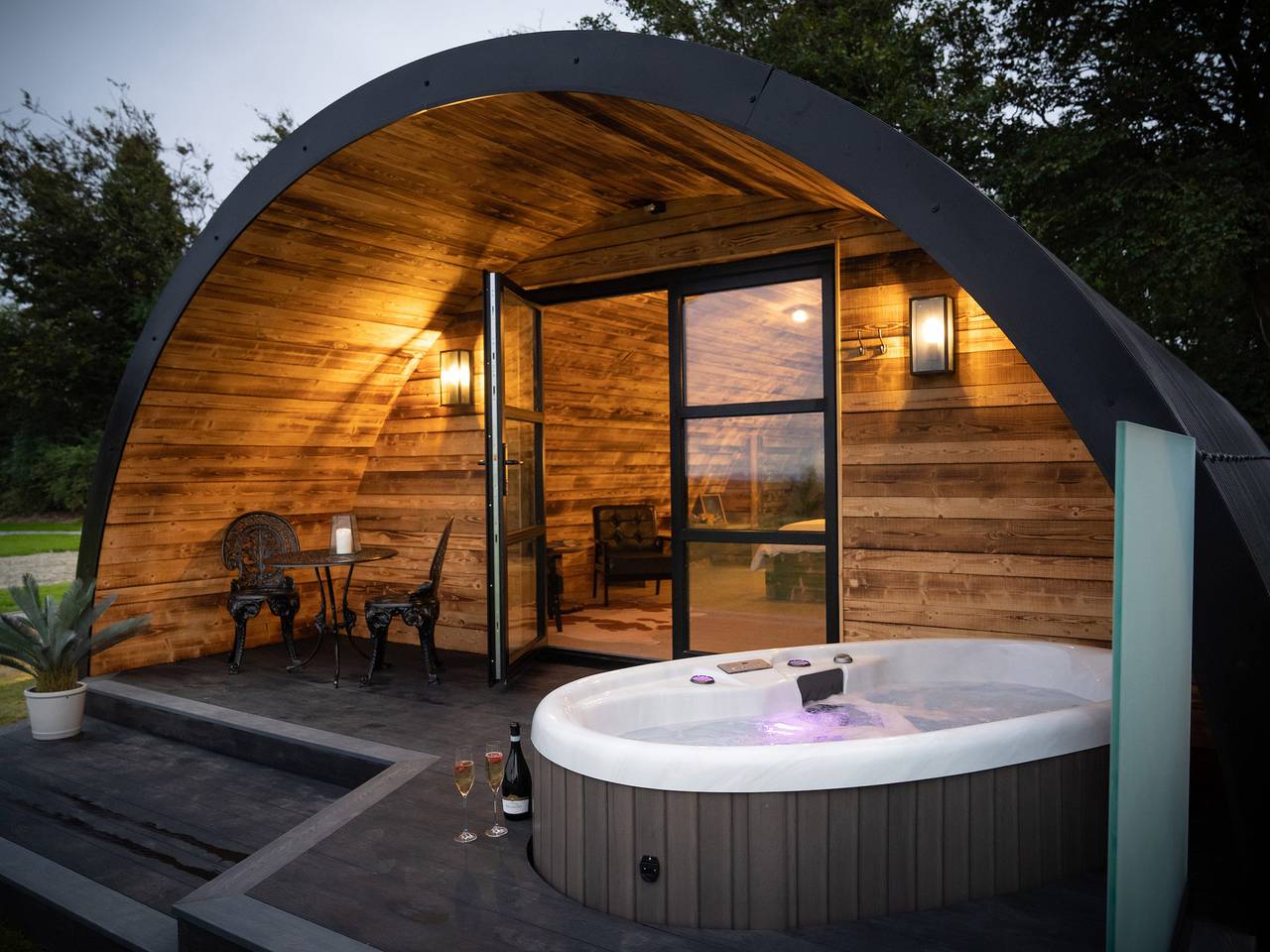 Hut voor 2 personen met tuin in Cardigan Bay
