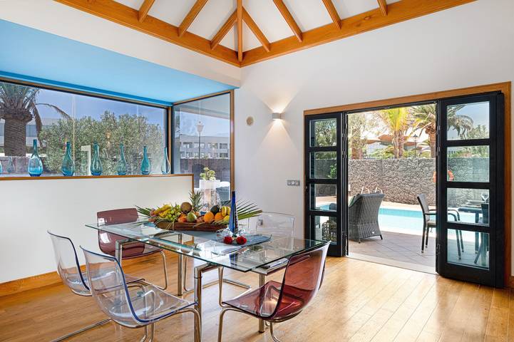 Villa pour 6 personnes, avec jardin ainsi que jacuzzi et sauna à Playa Blanca - 4