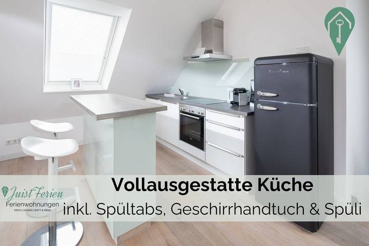 Ferienwohnung für 2 Personen, mit Balkon und Ausblick auf Juist - 2