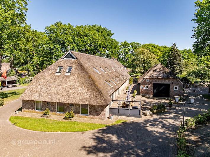 Ferienhaus für 15 Personen, mit Balkon/Terrasse und Terrasse sowie Sauna in Zuidwolde