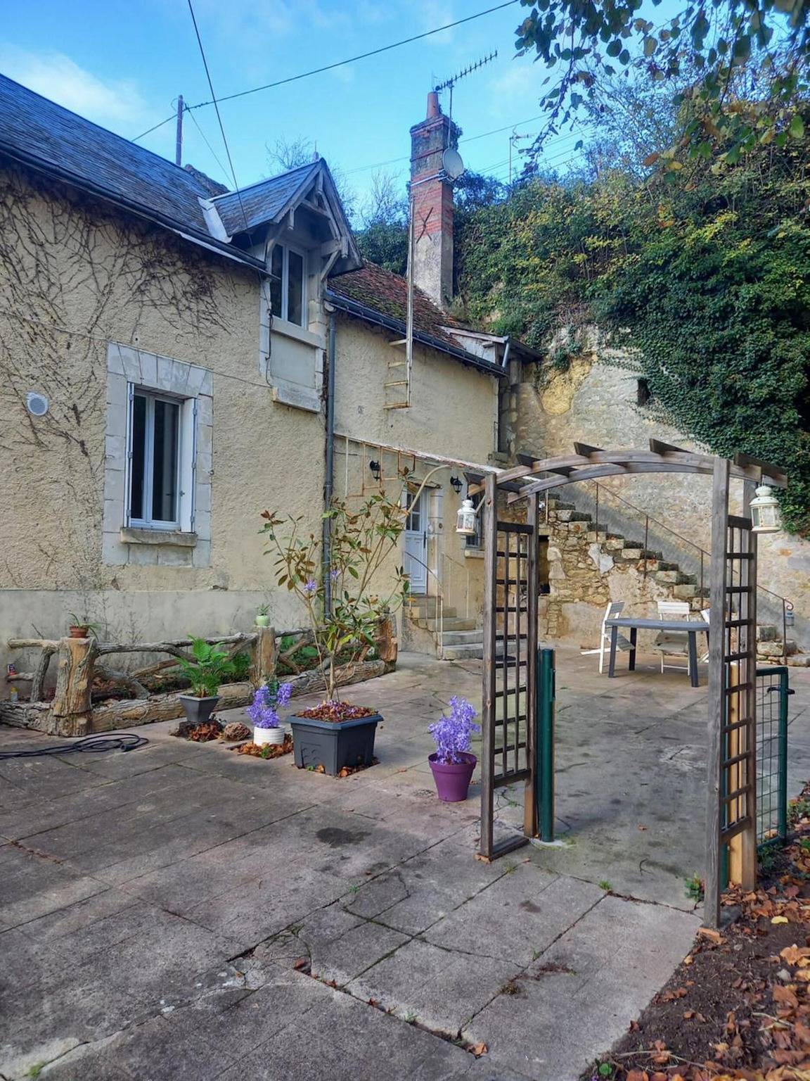 Maison Francolatine: terraza compartida, Wi-Fi y aire acondicionado en Sainte-Maure-de-Touraine in Sainte-Maure-de-Touraine, Región de Chinon