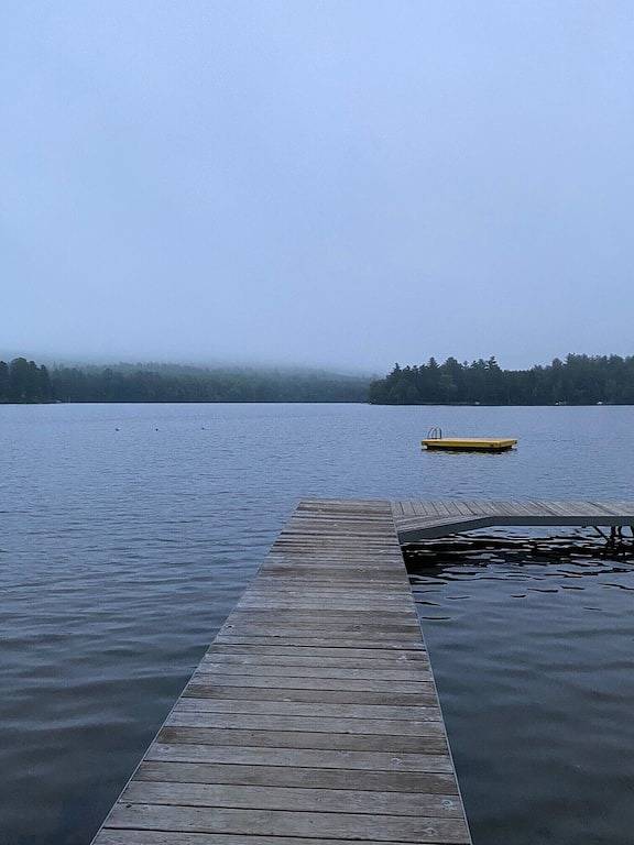 Berkshire Lake access in Hinsdale, Berkshire County