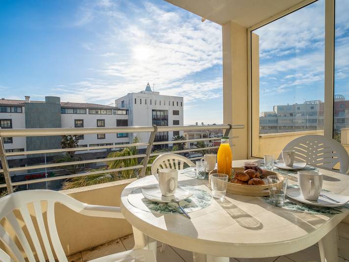 Apartamento para 4 personas, con terraza en Cap d'Agde