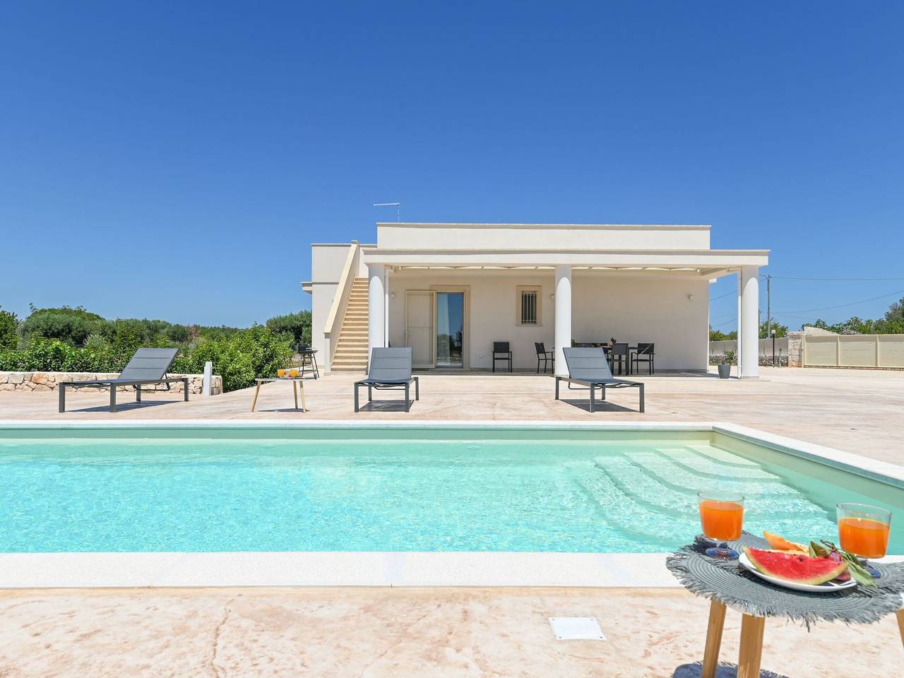 Villa Gioena mit Pool in San Vito dei Normanni, Salento