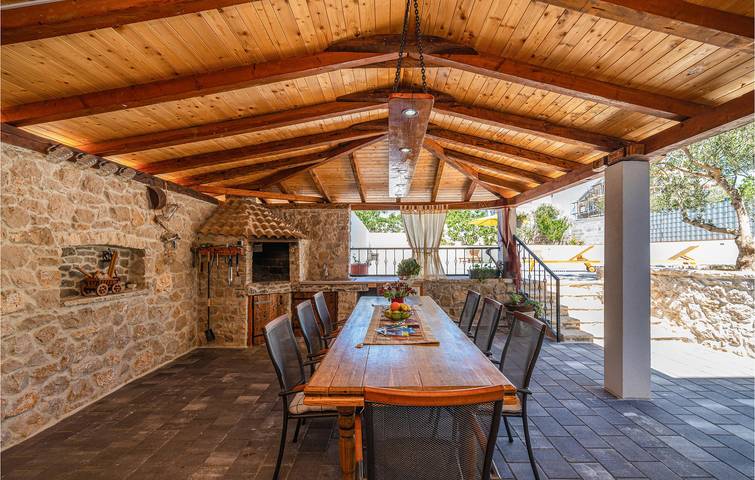 Ferienhaus für 8 Personen, mit Pool und Terrasse sowie Garten in Drage - 3