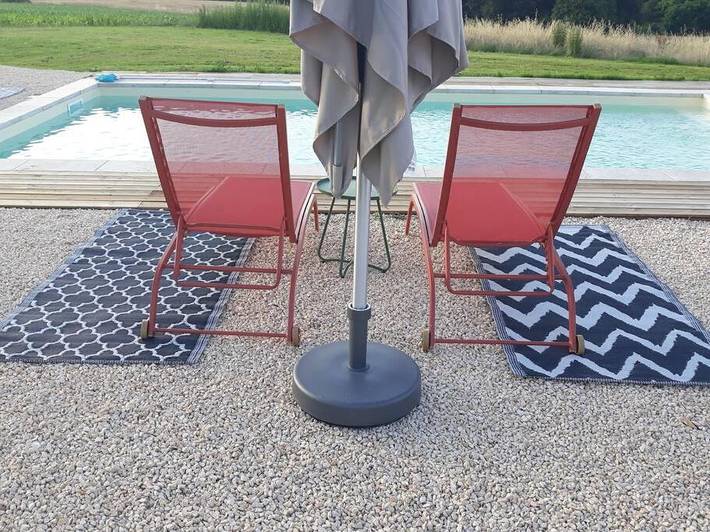 Location de vacances pour 6 personnes, avec piscine ainsi que jardin et vue à Marcillac-Saint-Quentin - 3