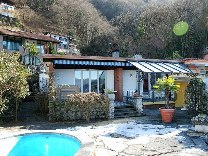 Ferienhaus für 5 Personen, mit Seeblick und Garten am Luganersee - 2