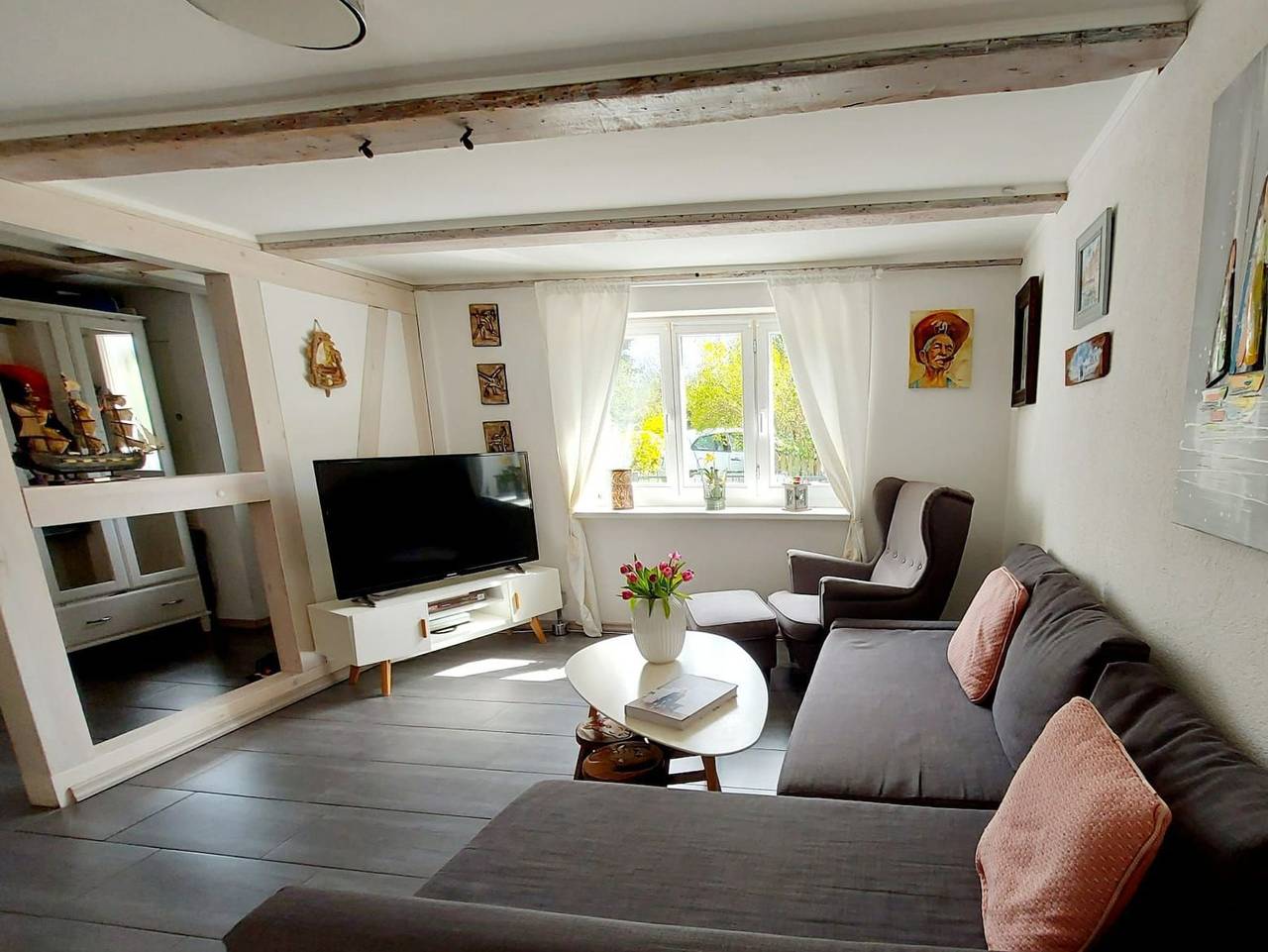 Hochwertiges Fischerhus mit Terrasse und Grill in Wieck, Greifswald