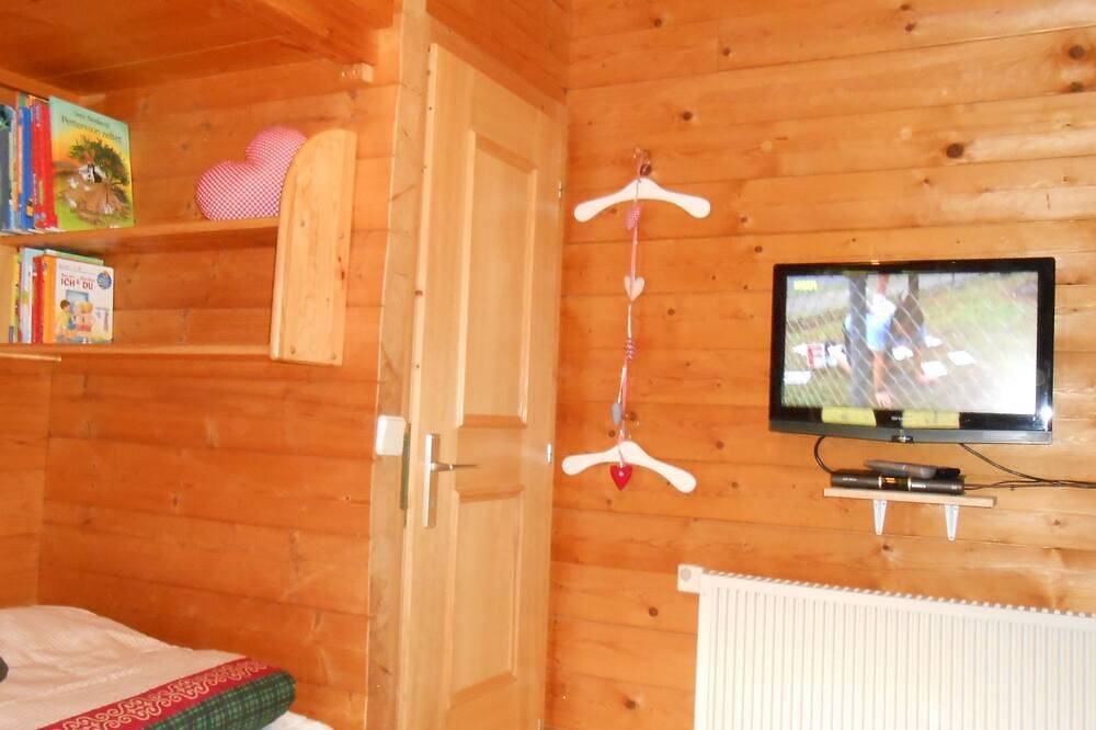 Nichtraucher-Blockhaus im Feriendorf für Familien mit Kindern u. Hund in Stamsried, Ostbayern