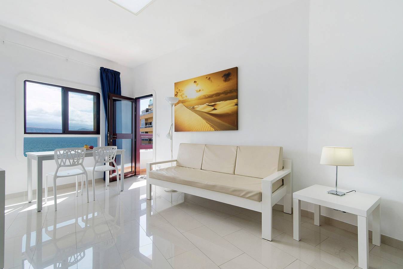 Geheel appartement, Vakantiehuis "Studio con vistas al mar 41" met Uitzicht op Zee, Wi-Fi & Terras in La Isleta, Las Palmas de Gran Canaria
