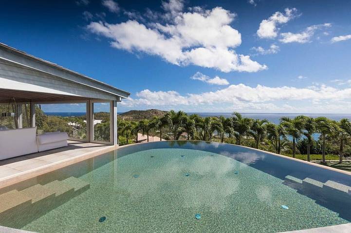 Villa pour 4 personnes, avec jardin dans Saint-Barthélemy
