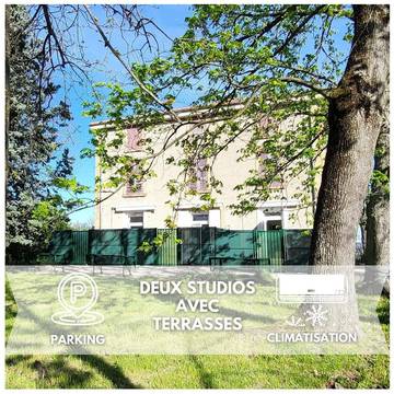 Gîte pour 4 personnes, avec jardin et vue, animaux acceptés à Irigny