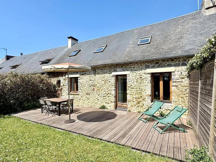 Gîte pour 4 personnes, avec jardin