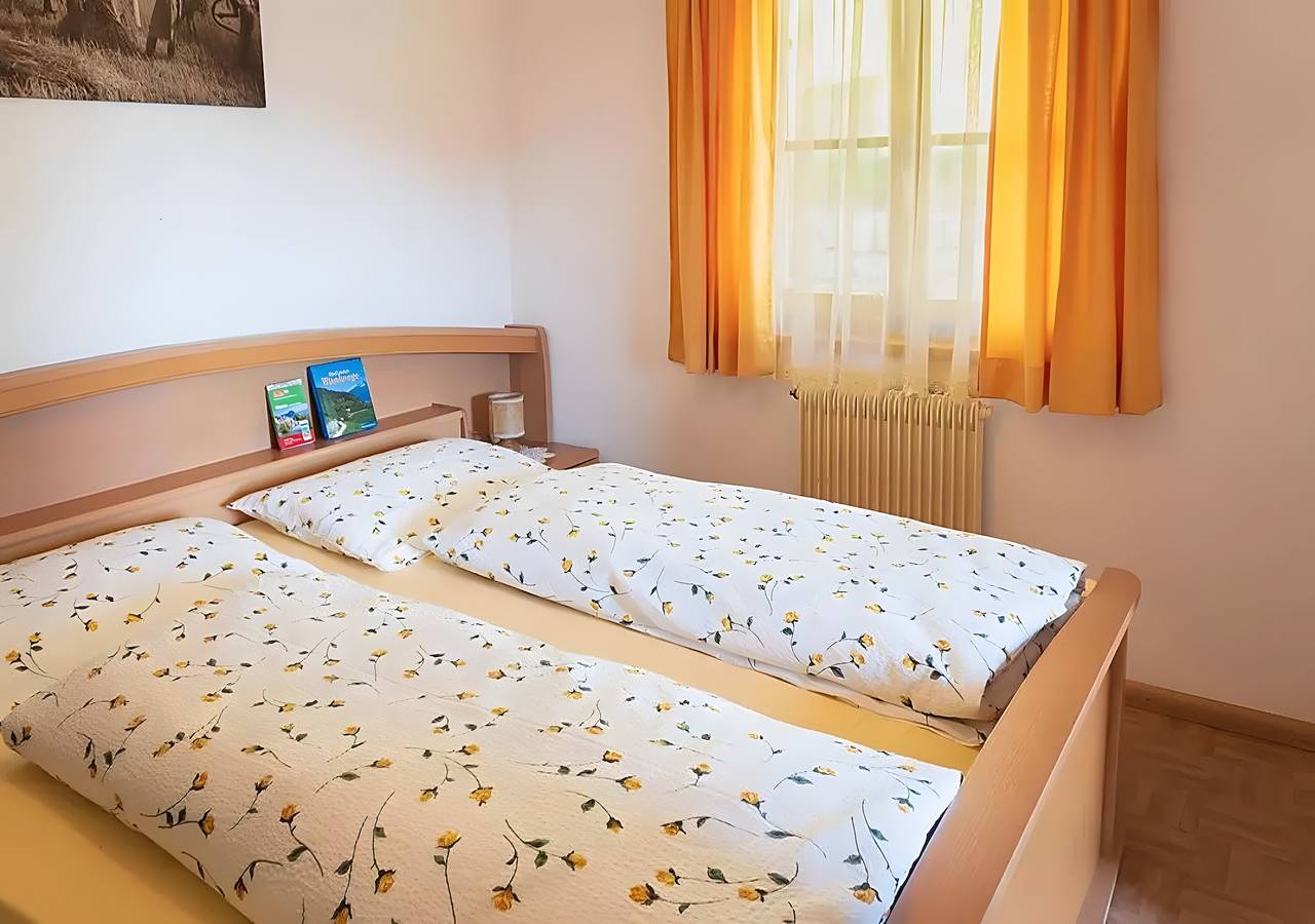 Ganze Wohnung, Apartment „Lechnerhof Appartement Enzian“ mit Bergblick, privater Terrasse & Wlan in Schenna, Passeiertal