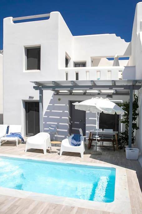 Location de vacances pour 6 personnes, avec balcon ainsi que piscine et vue dans Agia Anna - 4