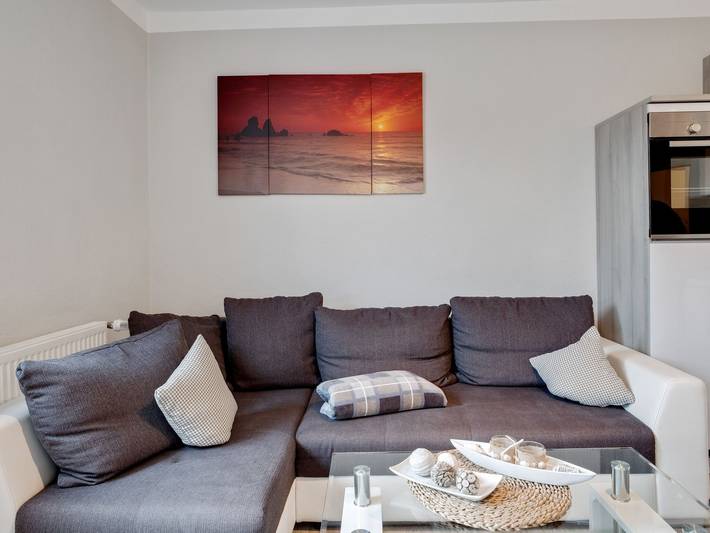 Ferienwohnung für 6 Personen, mit Balkon/Terrasse und Balkon sowie Terrasse und Garten in Groß Schwansee