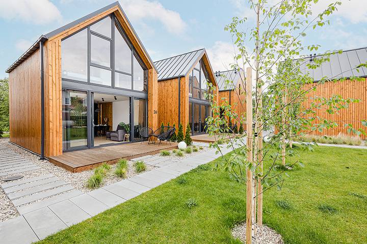 Casa de vacaciones para 6 personas con terraza in Powiat gryficki