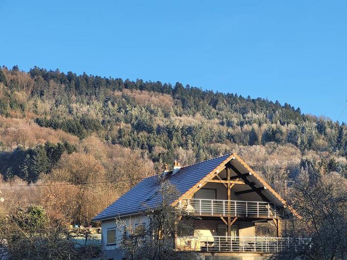 Location de vacances pour 12 personnes, avec vue sur le lac ainsi que vue et jardin à Fresse - 4