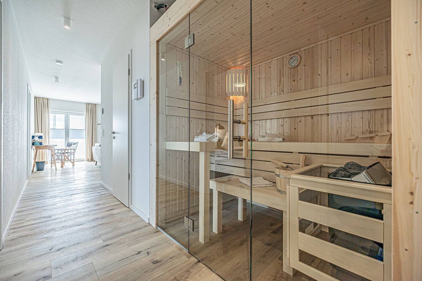 Apartamento entero, Fjord-Koje 1 - Sauna, Schreibtisch, Dusche, Terrasse, Strandkorb, Gartenmöbel in Schleswig (ciudad), Schleswig & Surroundings