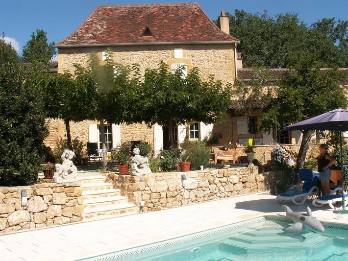 Gîte pour 6 personnes, avec piscine, animaux acceptés