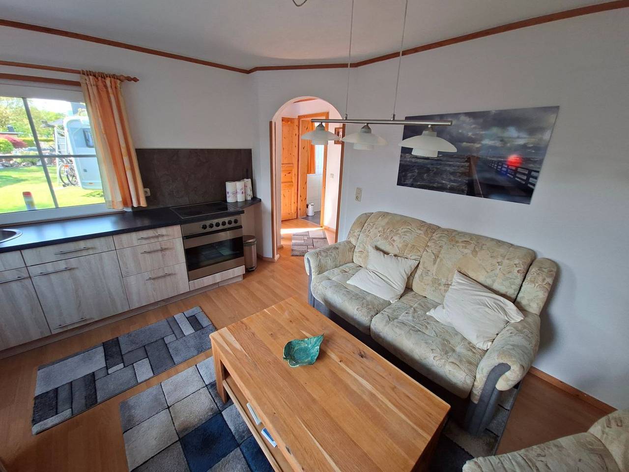 Kleines Ferienhaus für 2 Personen auf großem Grundstück in Binz in Binz, Rügen