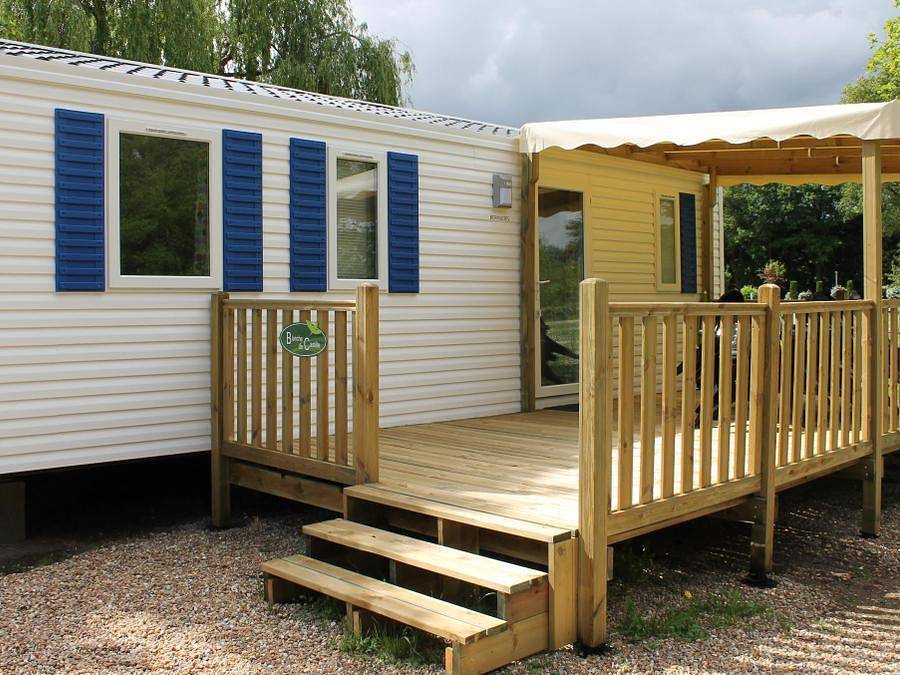 Camping Les Acacias - Mobilhome 6 personas - Escapada en casa rural in La Ville-aux-Dames, Región de Tours