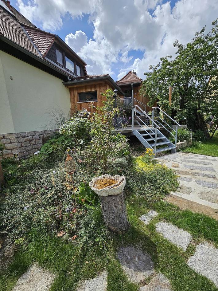 Ferienwohnung für 3 Personen, mit Balkon und Terrasse sowie Garten in Freyburg (Unstrut) - 2