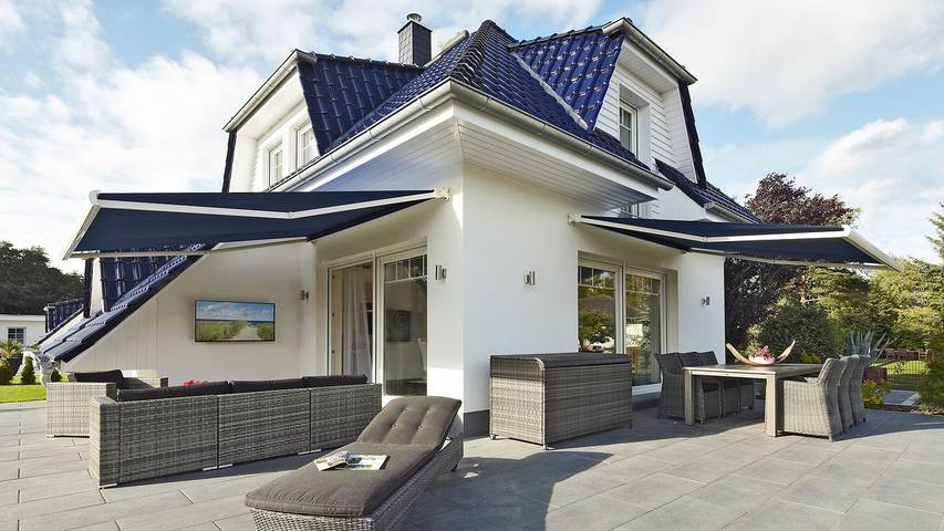 Ferienhaus für 6 Personen, mit Terrasse und Sauna sowie Garten in Karlshagen - 4