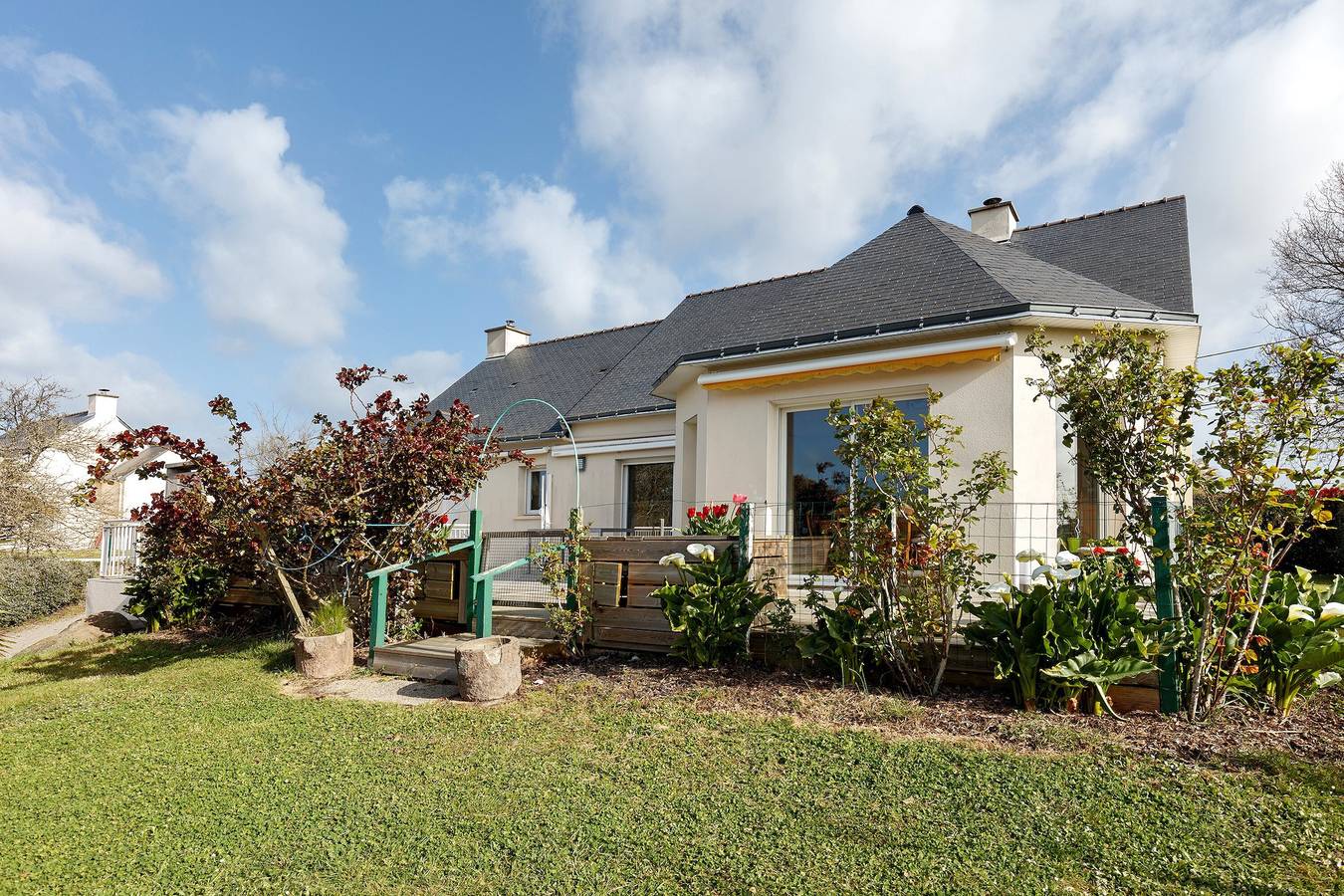 Chambre d’hôtes à Saint-Molf avec terrasse privée, jardin et Wi-Fi in Saint-Molf, Côte d'Amour