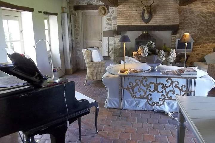 Gîte pour 6 personnes, avec jardin à Chiddes - 3